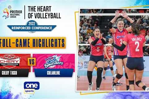 Creamline vs. Chery Tiggo semis highlights | 2022 PVL Reinforced Conference - Nov. 29, 2022
