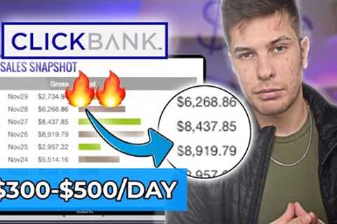 Make $500/day Selling Clickbank Products Using Facebook Ads