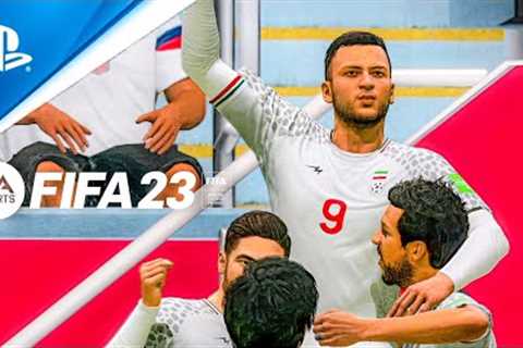 FIFA 23 - Iran vs USA - FIFA World Cup Qatar 2022 Group Stage Match