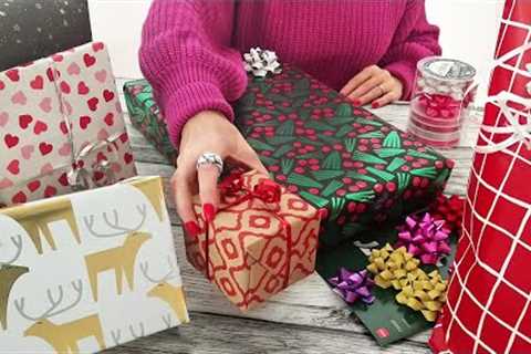 ASMR Wrapping Presents (Christmas) • No Talking