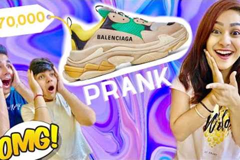 PRANKING MY BROTHER WITH WEIRD GIFTS | Rimorav Vlogs
