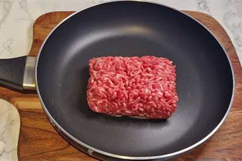 Did you know that you could make such a tasty appetizers with ground meat❗️Easy and Simple recipe
