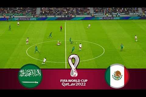 Saudi Arabia vs Mexico LIVE | FIFA World Cup Qatar 2022 | Watch Along &amp; PES 21 Gameplay