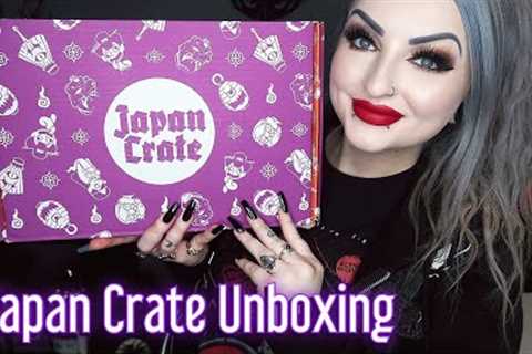 Japan Crate - Monthly Snack Subscription Box Unboxing October 2022 - LunaLily