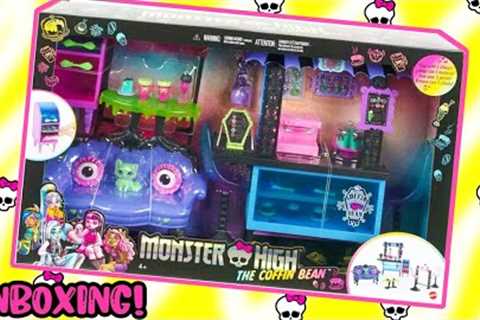 Monster High COFFIN BEAN Playset Unboxing!
