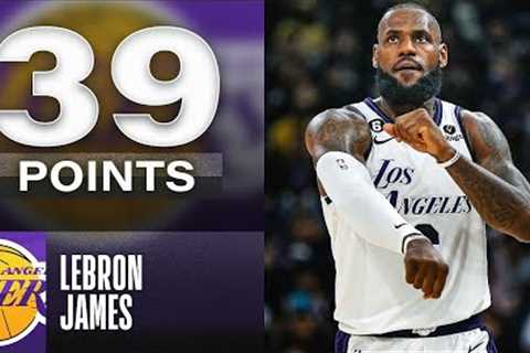 LeBron James Drops 39 PTS & 11 REB (7 Threes) In Lakers W! | November 26, 2022