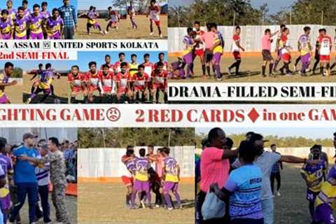 FIGHTING 😵‍💫 MATCH 😱🔥/UNITED SPORTS CLUB KOLKATA 💜🆚♥️ FERENGA CLUB ASSAM BIJNI..