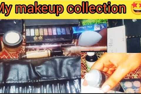My Makeup Collection 2022‼️Eyeshadow Palette collection , Foundation, Concealers, Brushes By Afrink