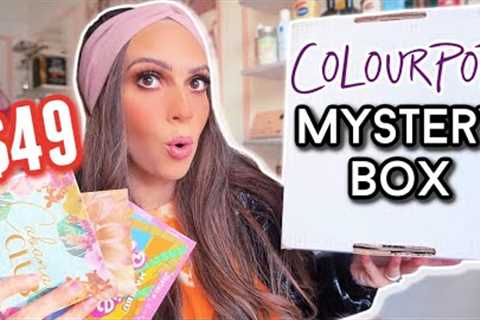 $49 COLOURPOP MYSTERY BOX WHATTT!!