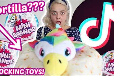 I Tested VIRAL TikTok Toys… plus HUGE MINI BRANDS UNBOXING