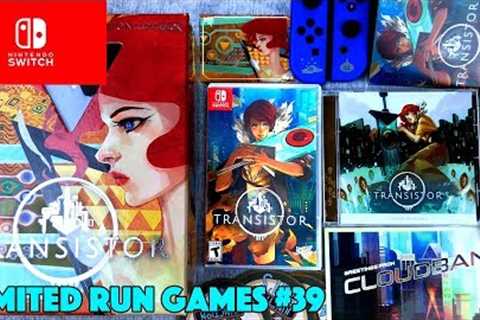 UNBOXING! Transistor Collector's Edition Nintendo Switch Limited Run Games #39