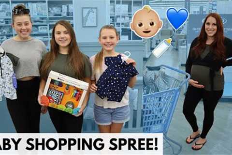 TAKING THE KIDS SHOPPING FOR THEIR BABY BROTHER! HUGE BABY SHOPPING TRIP