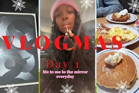 Vlogmas: Day 1 |Shopping, Date w Family, IPad  Unboxing!
