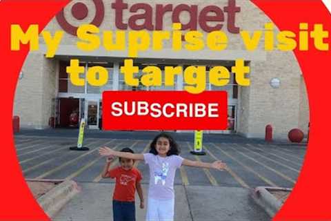 SUPRISE SHOPPING AT TARGET! @rhia.official @VladandNiki @RyansWorld @KidsDianaShow