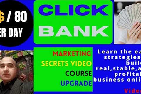 HOW TO LEARN &amp; EARN WITH CLICK BANK MARKETING SECRETS VIDEO-6 #Clickbank marketing #Clickbank
