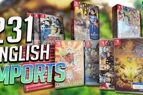 231 Switch Imports with English! Ultimate Collector's Guide to Import Exclusives