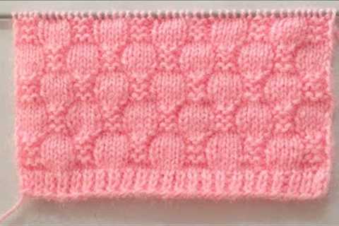 Easy Peasy Knitting Stitch Pattern For Blankets/ Sweater