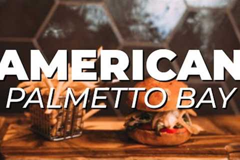 Palmetto Bay BEST american restaurants | Food tour of Palmetto Bay, Honduras