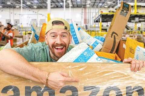 I Bought $11,250 Worth of UNOPENED Amazon Packages!! (Amazon Return Pallet Unboxing!)