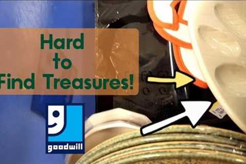 Hard to Find Treasures! - Shop Along With Me - Goodwill Thrift Store