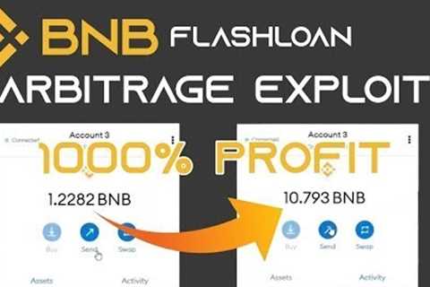 Tutorial Working! Earn crypto with BNB using BSC Smart Chain and Flash Loan Arbitrage 20+ BNB