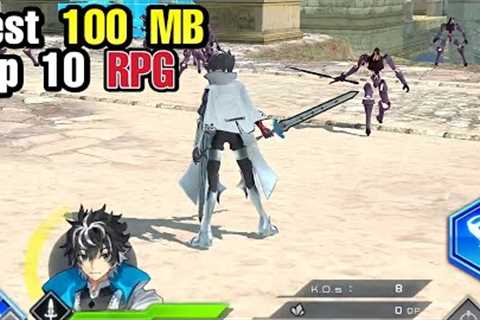 10 Games 100 MB RPG for Android &amp; iOS playable OFFLINE &amp; ONLINE RPG Low size games Mobile