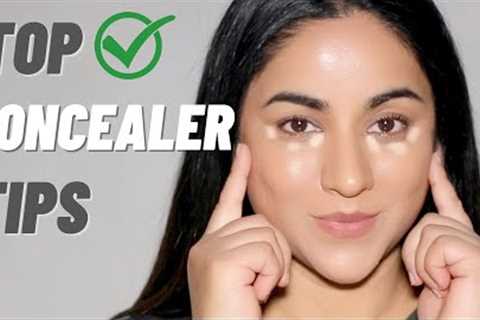 The 10 Best Concealer Tips from Makeup Artists!