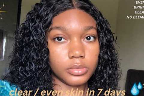 Glow before Christmas | how to get a clear skin fast
