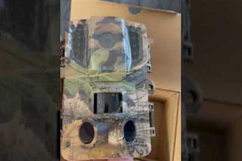 LANCERGEAR Trail Camera 1080P 24MP IP66 Waterproof with Night Vision Clear 100ft Motion Activated 0.