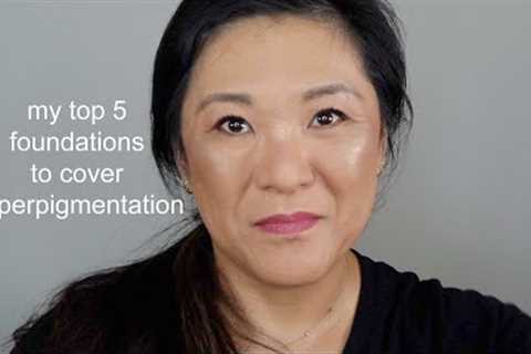 my top 5 best foundations for hyperpigmentation