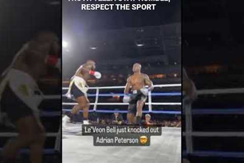 VIDEO FOOTAGE: MUST WATCH: YOU DONT PLAY BOXING KNOCKOUT HUMBLES NFL SUPERSTAR