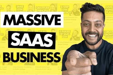 How to Build a Massive SaaS Business Selling to SMEs