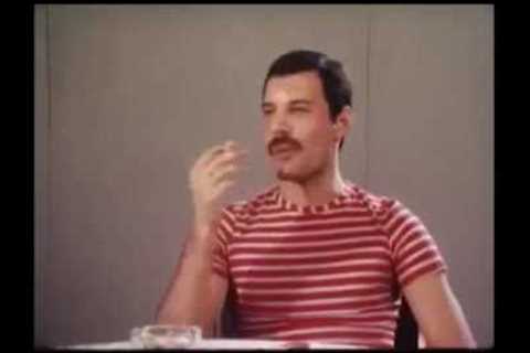 Freddie Mercury about his hobbies - I love sex