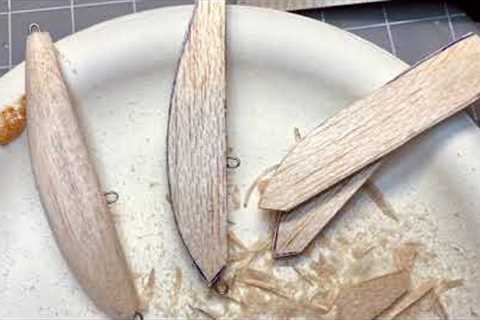 Lure Making tutorial balsa Jerkbait from A to Z