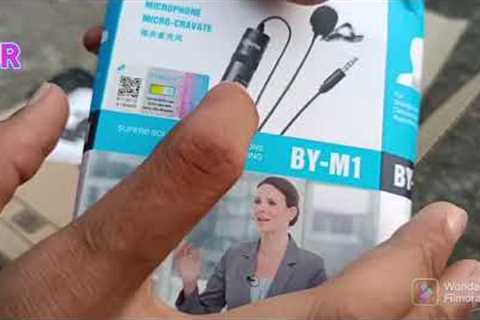 Boya By M1 | Lavalier Microphone Unboxing | for Smartphones DSLR | TECH Unboxing @unboxerrambo