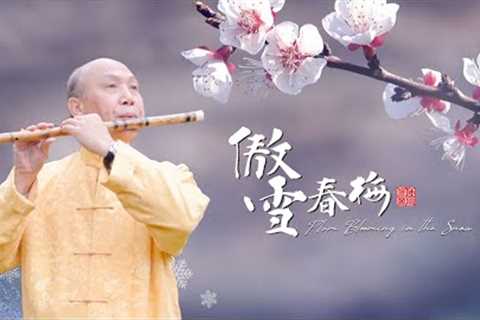 A Floating and Beautiful Chinese Dizi Song. Chinese traditional music. Bamboo flute. Musical Moments