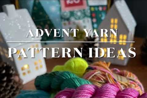 Pre-Vlogmas Mini Skein Yarn Advent Knitting Patterns