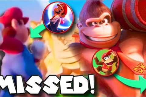 NEW Super Mario Bros Movie Trailers and Details! New Details You Missed!