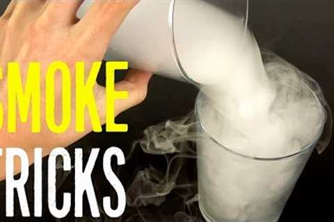 8 amazing SMOKE Experiments &amp; Tricks