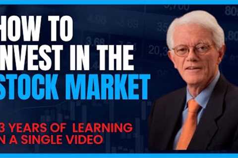 Peter Lynch: The Guide To Stock Market Investing | Stock Market for Beginners | Ganesh B Nayak