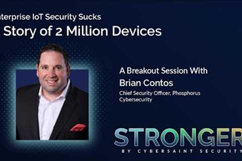 Enterprise IoT Security Sucks   A Story of 2 Million Devices