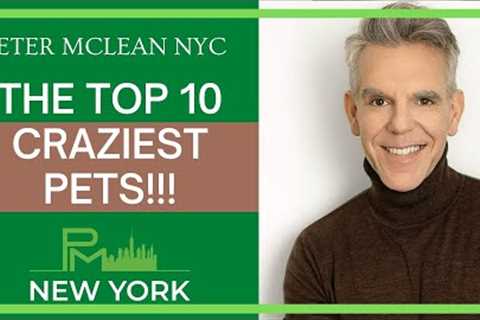 America's Top 10 CRAZY, WILD and most EXOTIC PETS!!!
