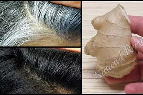 Reverse White Hair To Black Hair Naturally And Permanently ! Natural Grey Hair Remedy Works 100% !