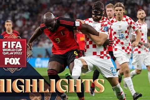 Croatia vs. Belgium Highlights | 2022 FIFA World Cup