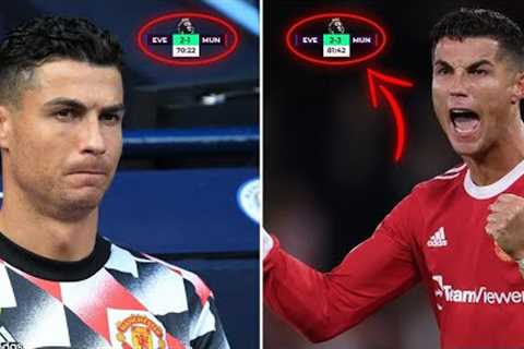 5 Times When Cristiano Ronaldo Substituted &amp; Saved His Team!
