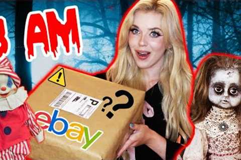 DO NOT BUY &amp; OPEN A HAUNTED MYSTERY BOX FROM EBAY AT 3AM...(**CURSED**)