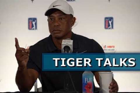 Tiger Woods Speaks---Hero World Challenge Press Conference Best Of