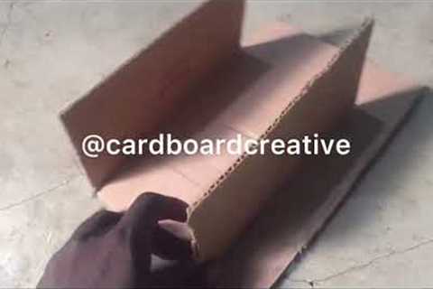 DIY projects house 2 bedrooms #cardboard #cardboarddesign