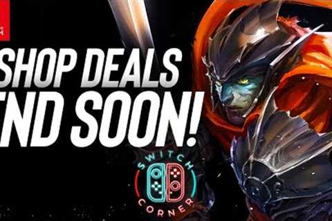 The Nintendo ESHOP Sale Ends Soon For Cyber Monday! Nintendo Switch ESHOP Deals