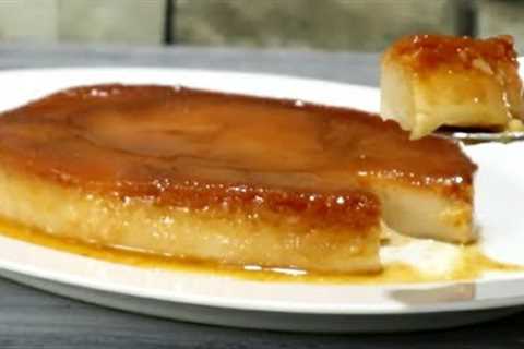 LECHE FLAN WITHOUT EGG | Eggless Leche Flan